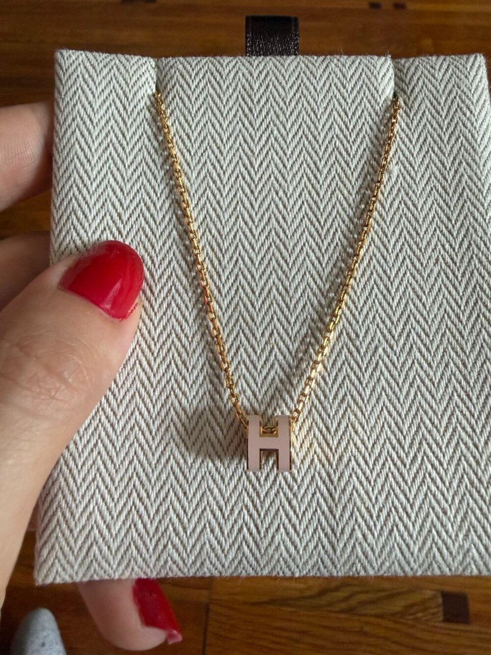 Mini Pop H Pendant Necklace 2022